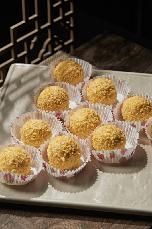 拖面香炸牛肉球