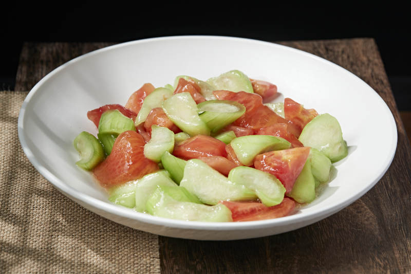 素炒番茄乳瓜