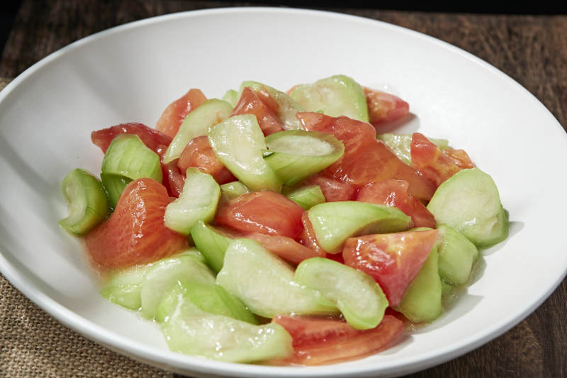 素炒番茄乳瓜