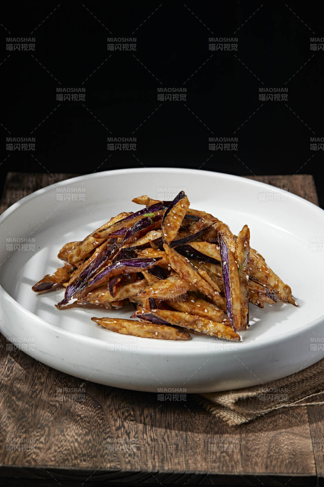 醬香糖醋風味炸茄子