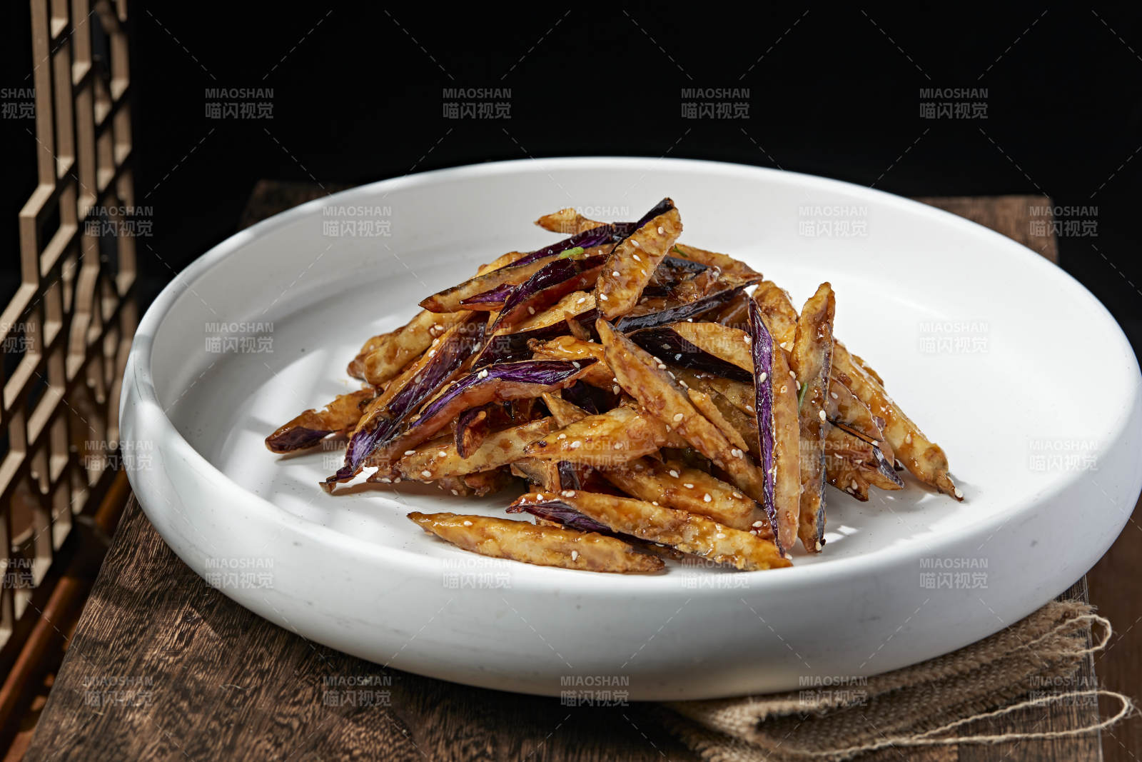 醬香糖醋風味炸茄子