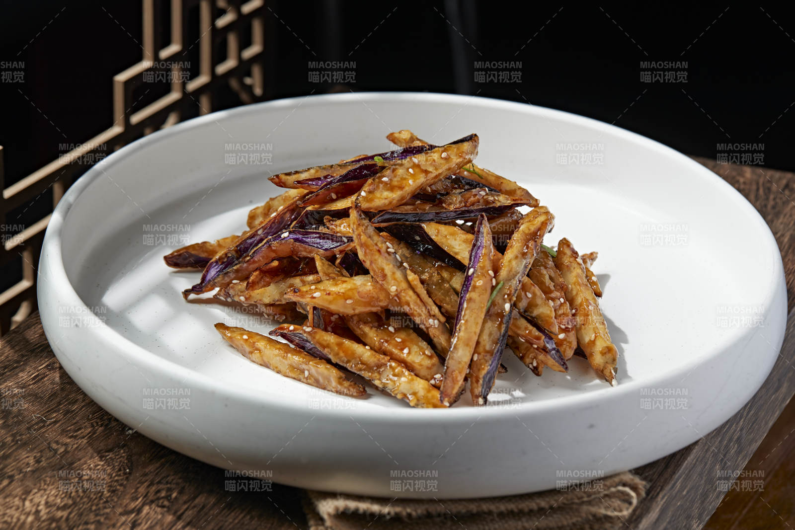 醬香糖醋風味炸茄子