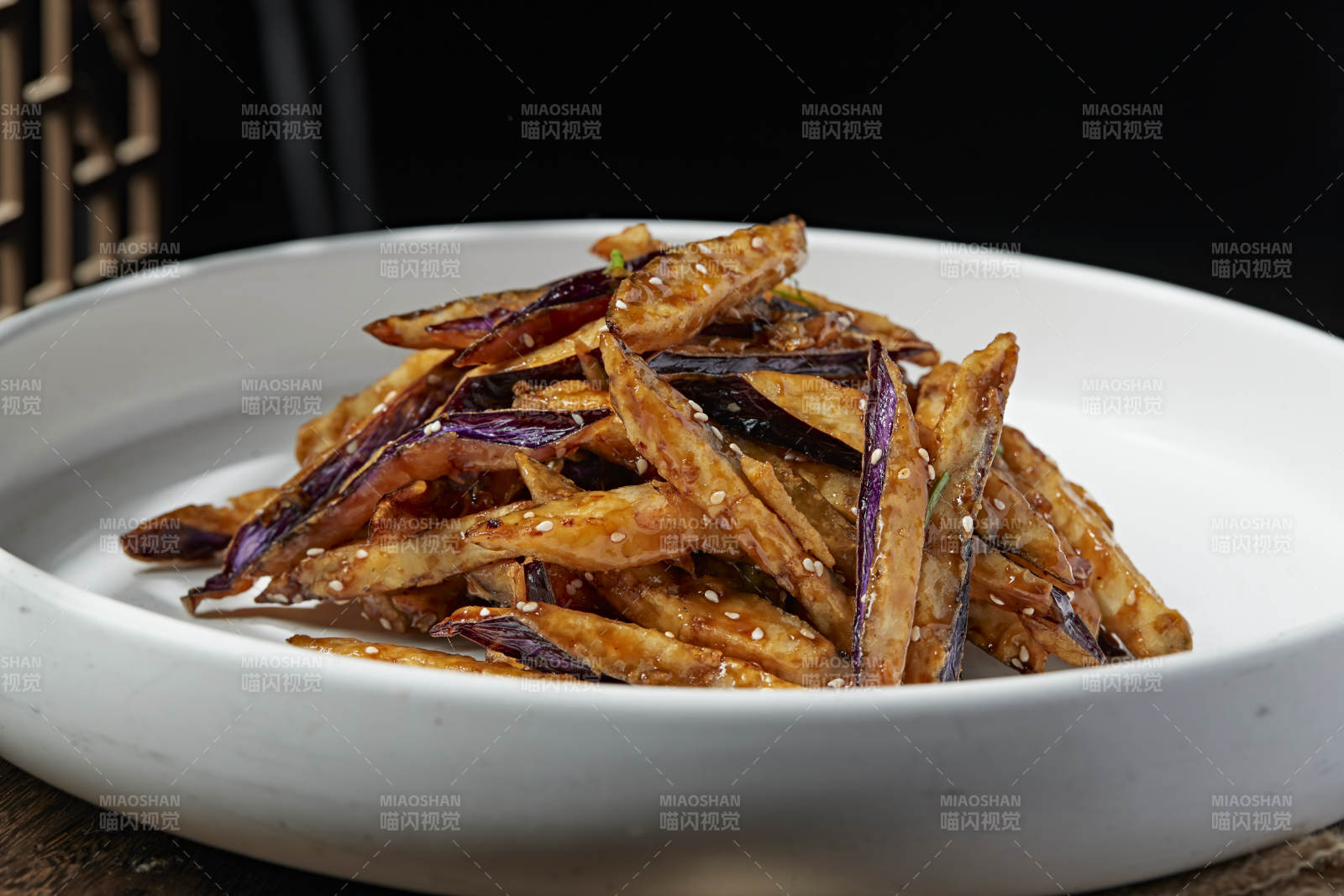 醬香糖醋風味炸茄子