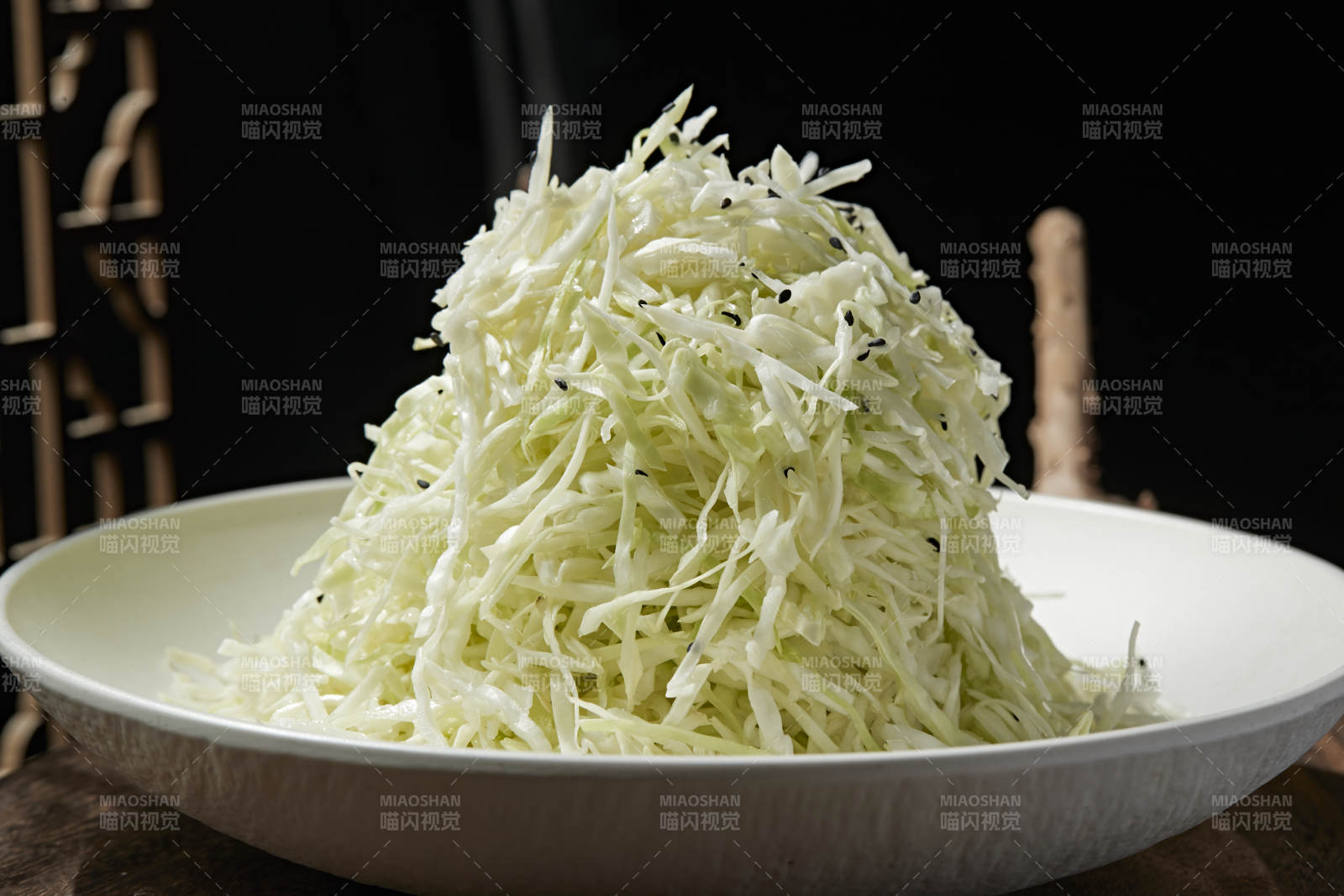 芥辣涼拌爽口包菜絲