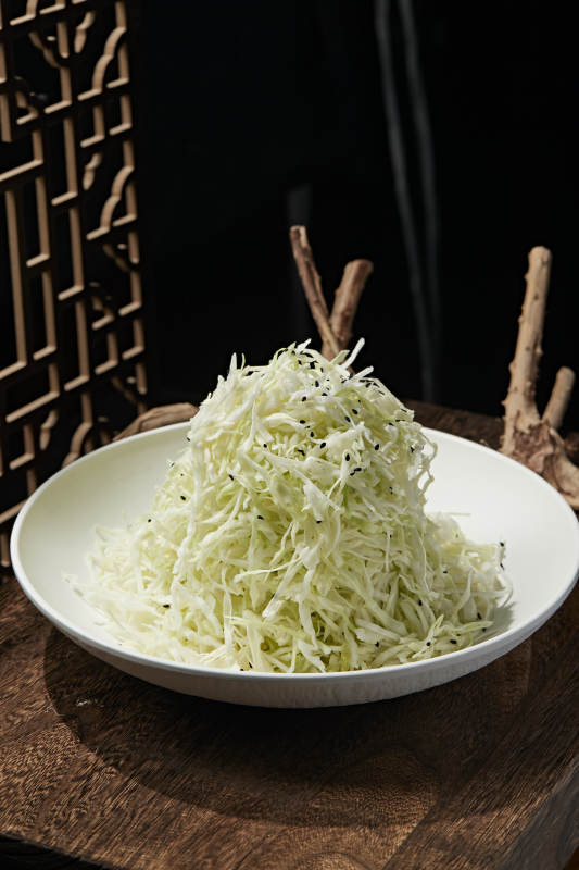 芥辣凉拌爽口包菜丝