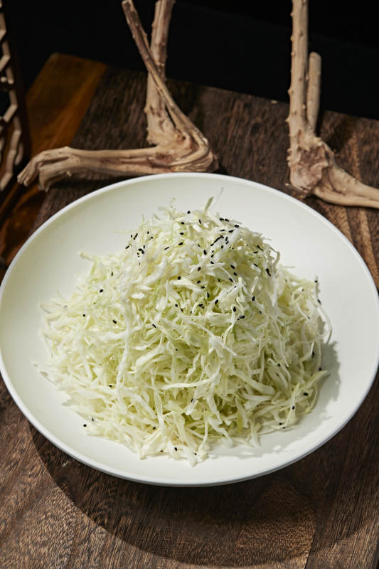 芥辣凉拌爽口包菜丝