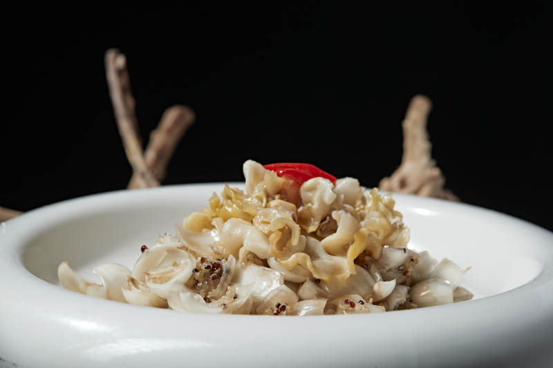 藜麥百合炒螺片