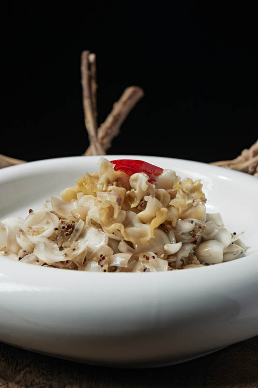 藜麥百合炒螺片