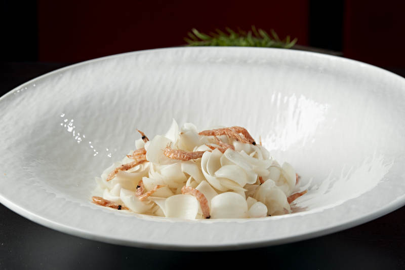 櫻花蝦干拌百合