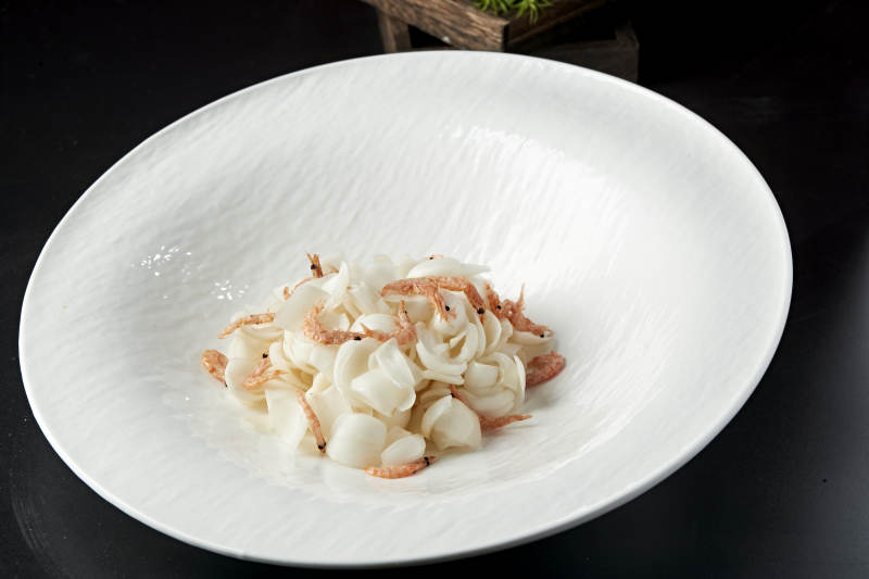 櫻花蝦干拌百合