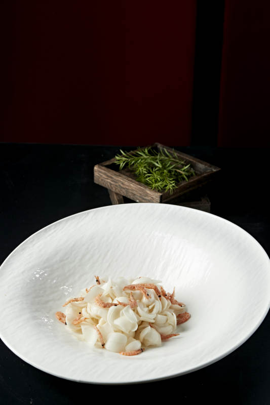 櫻花蝦干拌百合