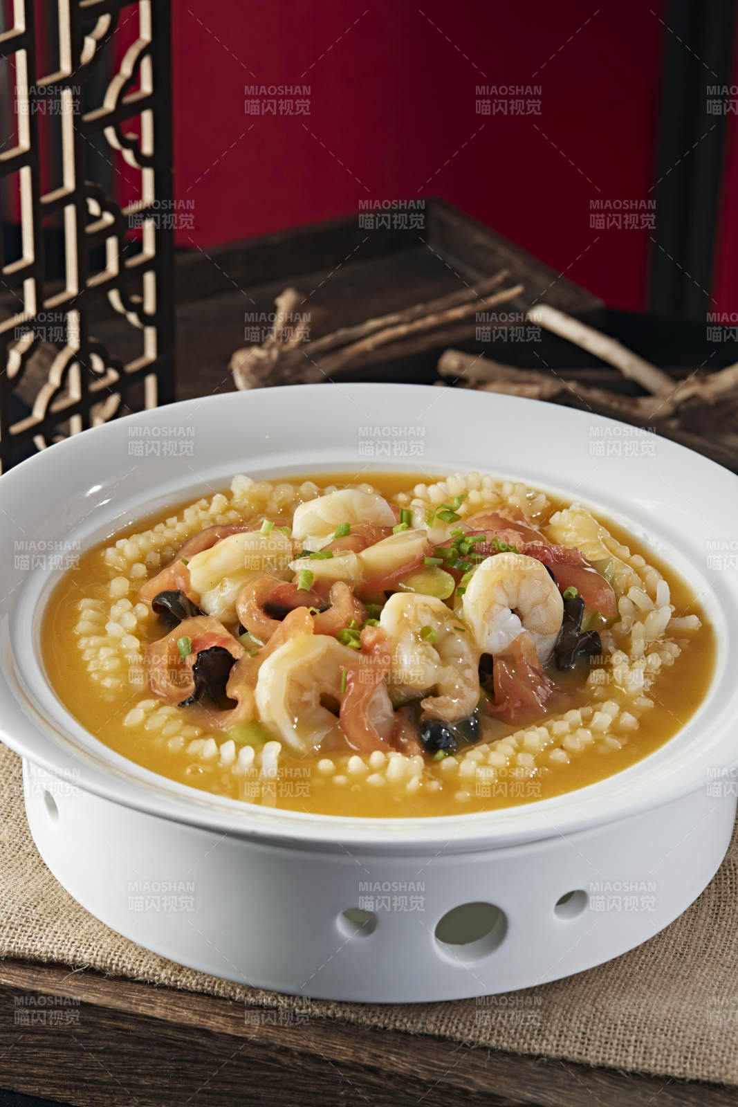 海鮮濃湯燴三寶