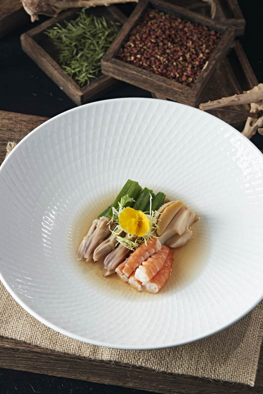 风味卤水海鲜拼盘