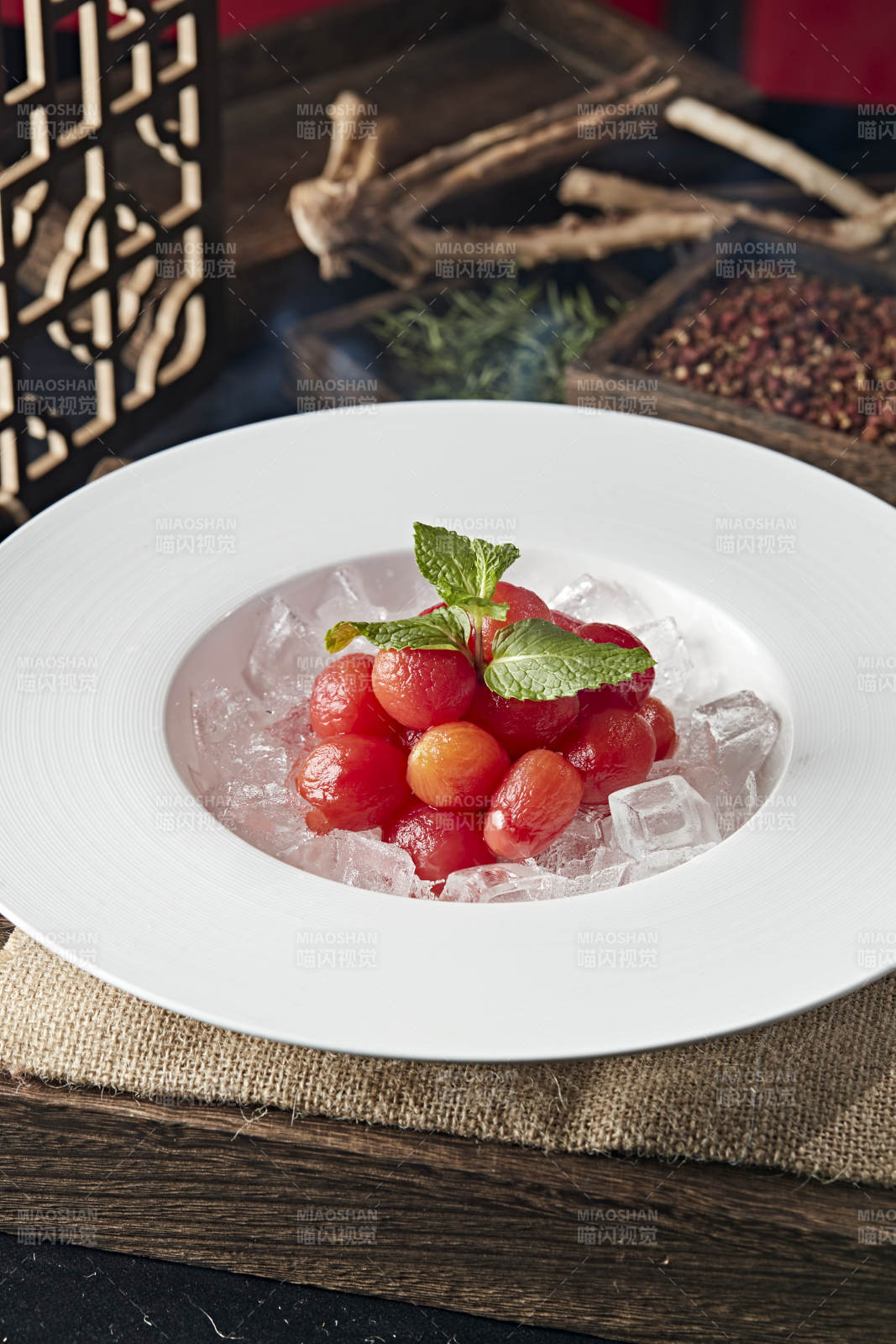 冰镇去皮圣女果小番茄