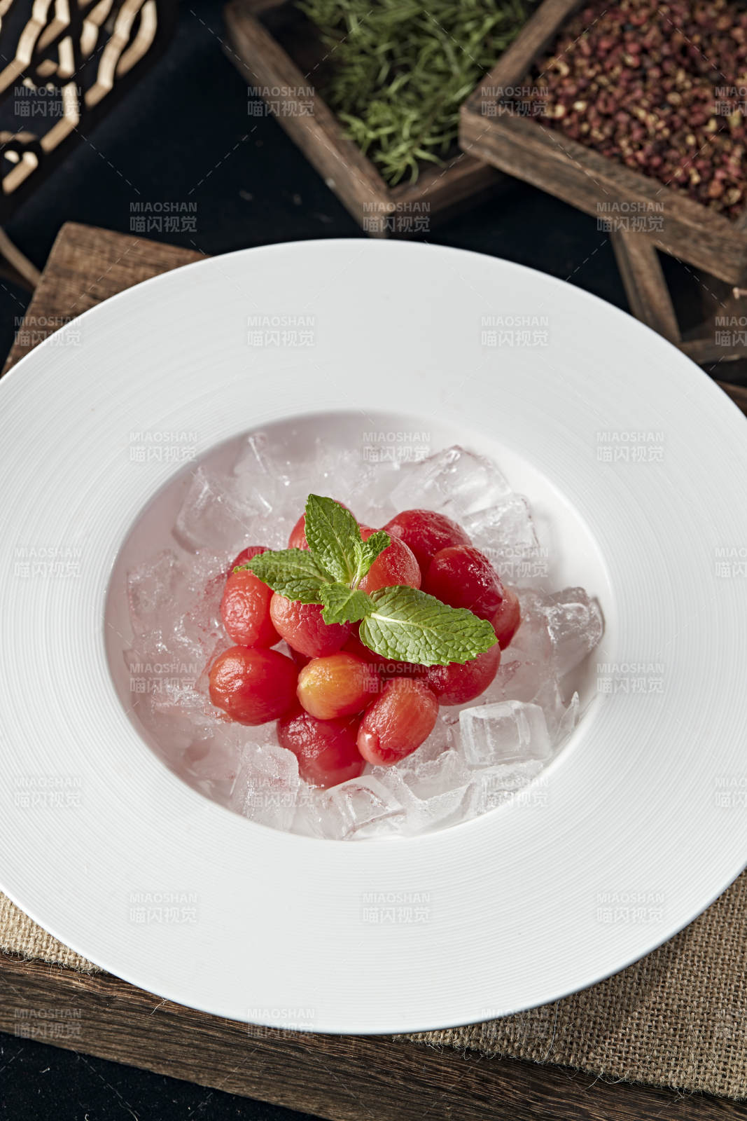 冰镇去皮圣女果小番茄