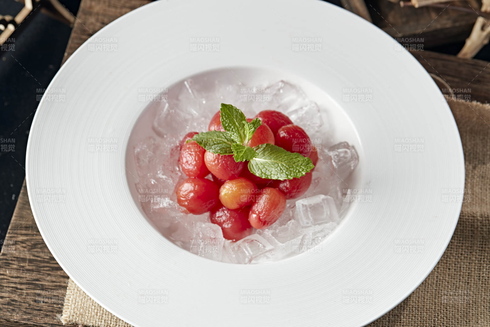 冰镇去皮圣女果小番茄