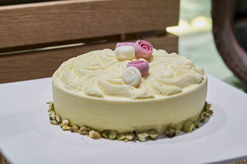 高檔星級酒店自助餐的甜品蛋糕