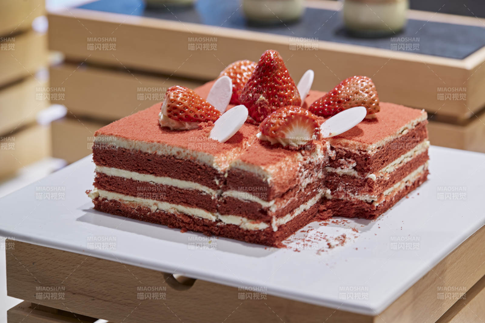 高檔星級酒店自助餐的甜品蛋糕