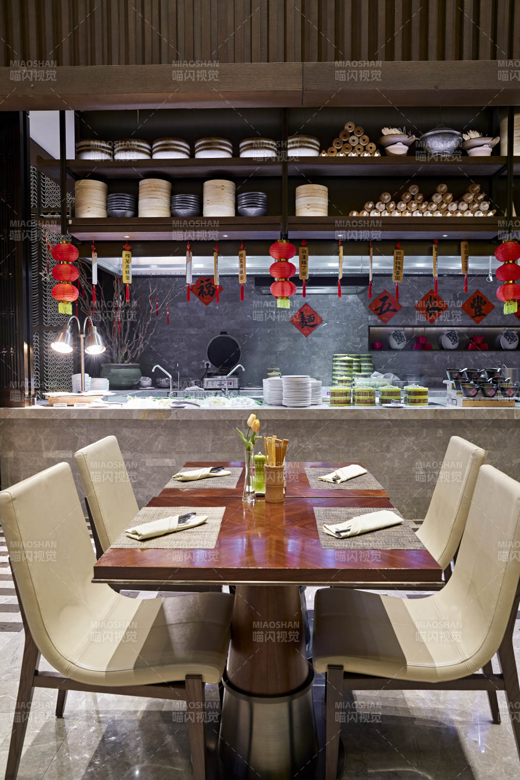 高档星级酒店自助餐的中餐菜品