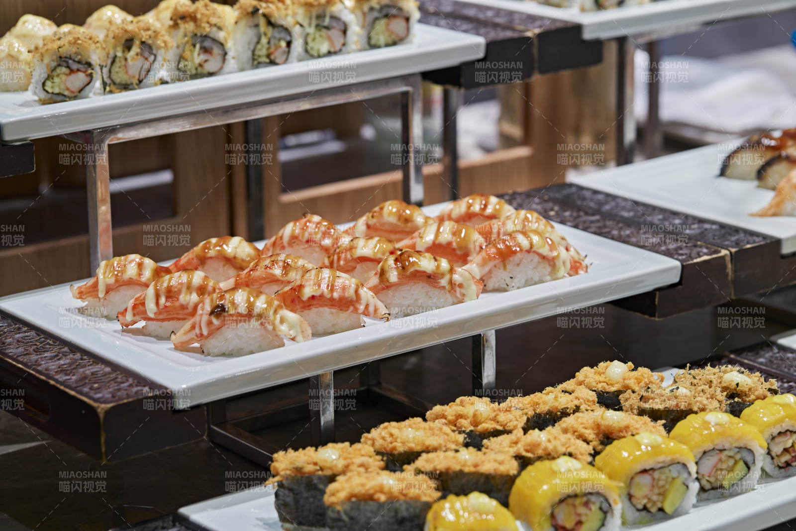 高檔星級酒店自助餐的日料壽司