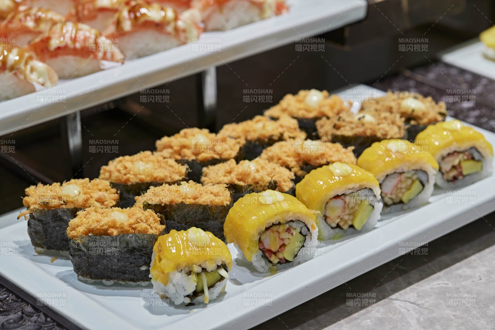 高檔星級酒店自助餐的日料壽司