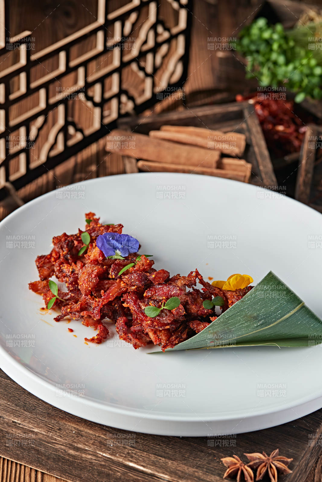 椒麻香辣火边子牛肉