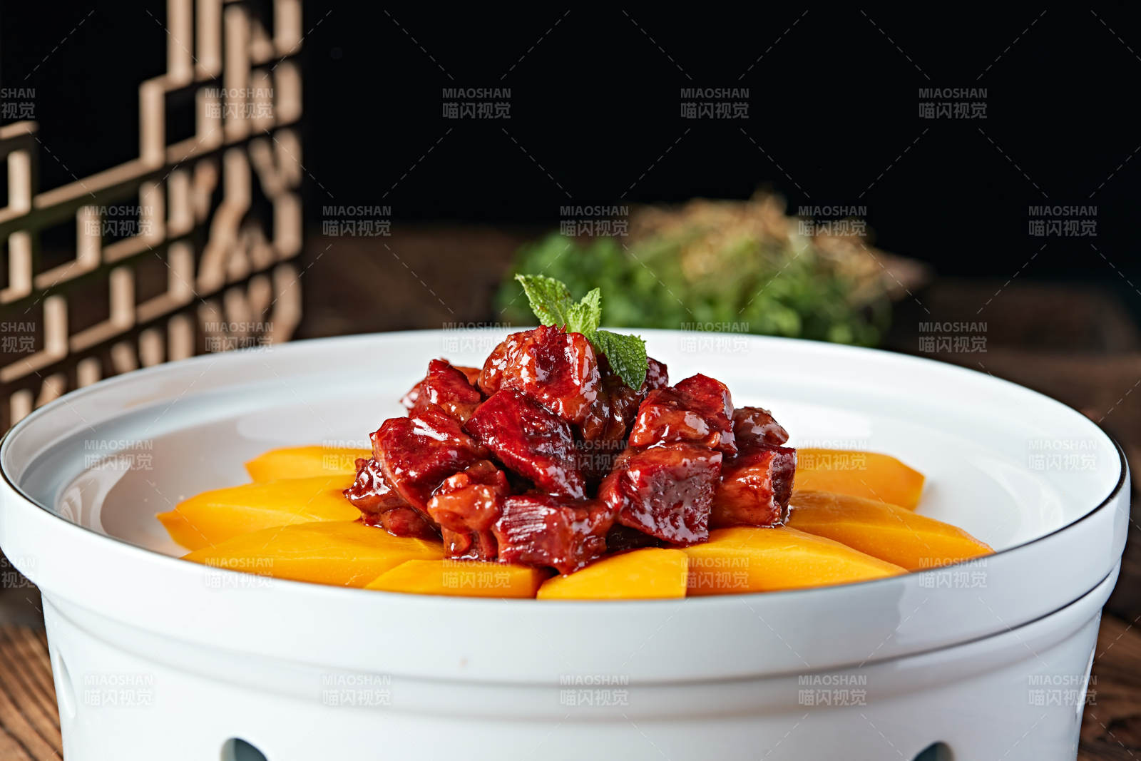 美味芒果紅燒肉