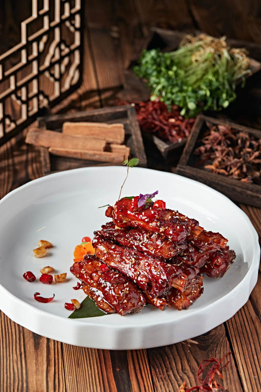 紅燒糖醋豬肋排