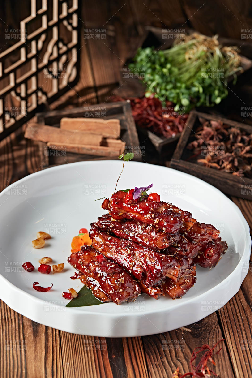 紅燒糖醋豬肋排