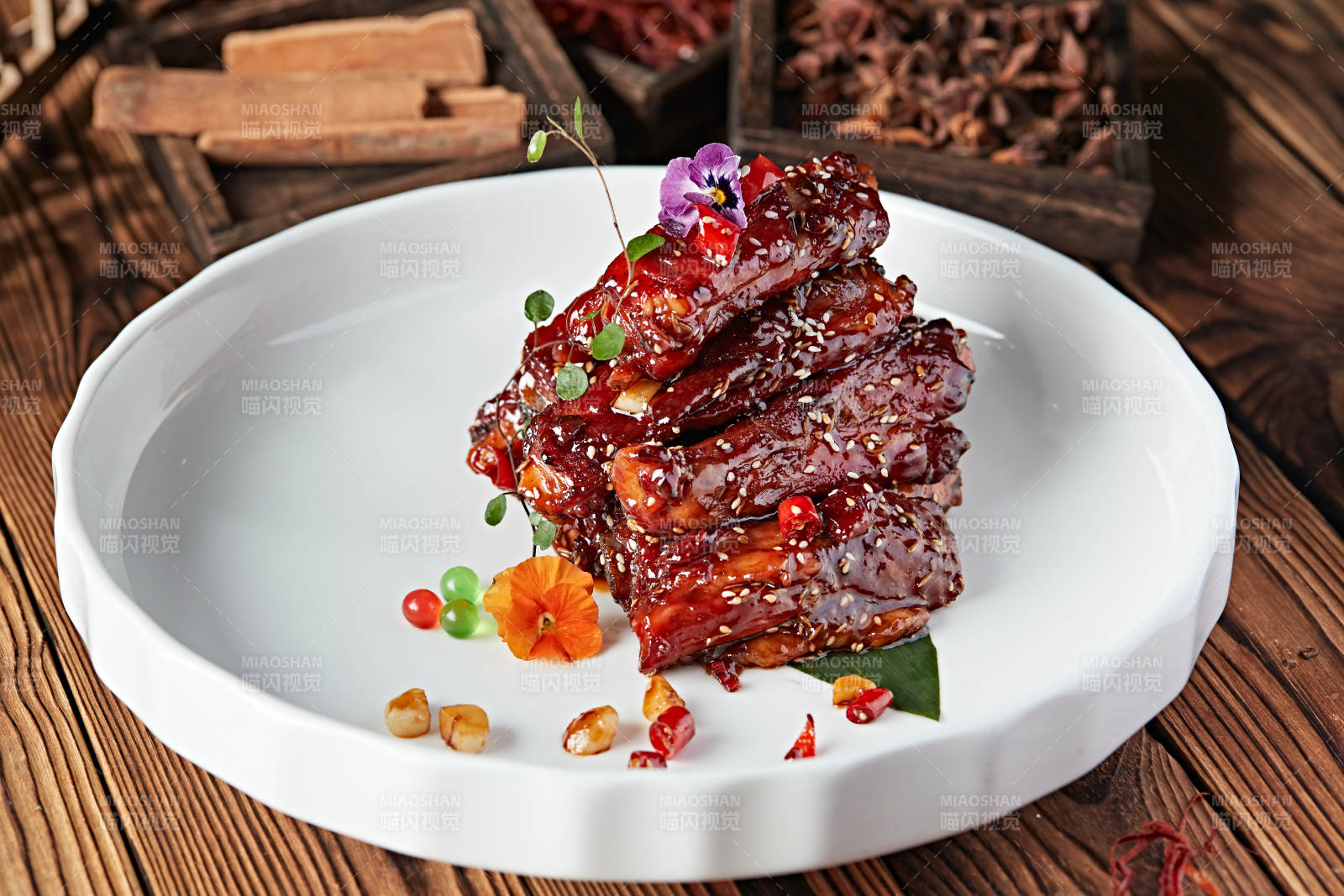 红烧糖醋猪肋排