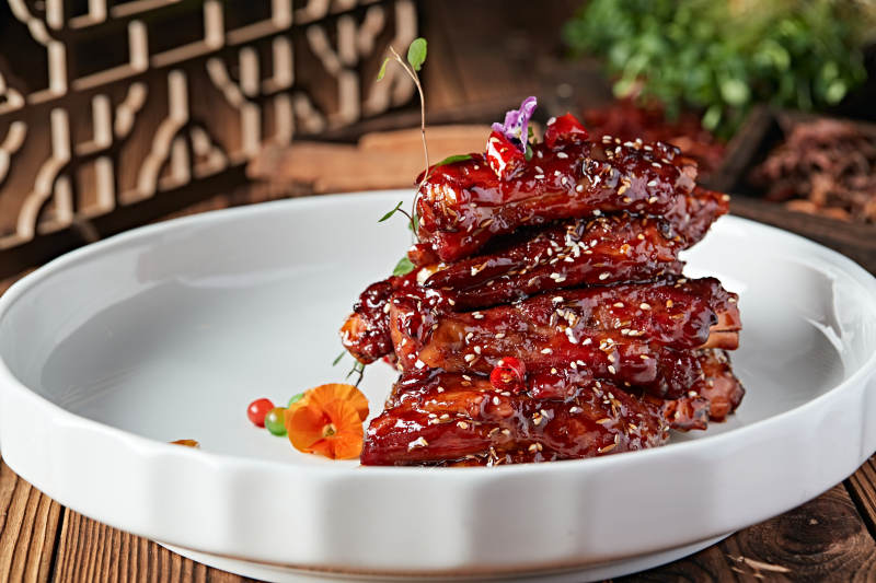 紅燒糖醋豬肋排