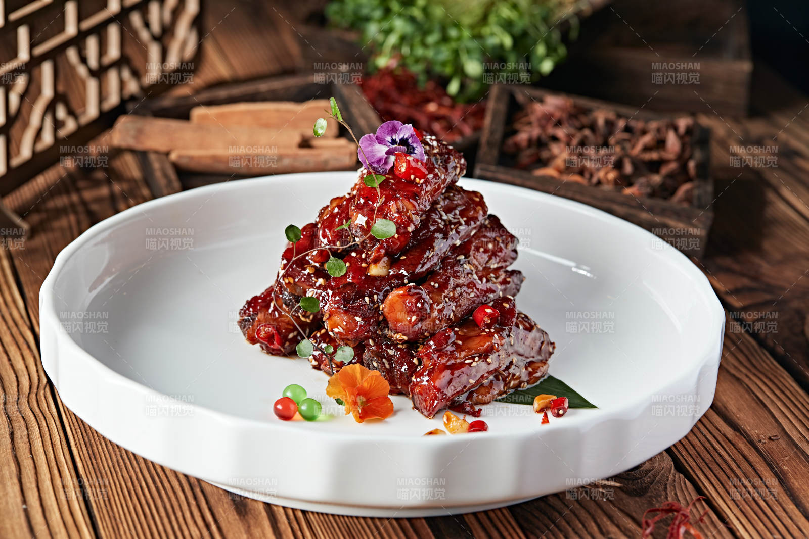 紅燒糖醋豬肋排