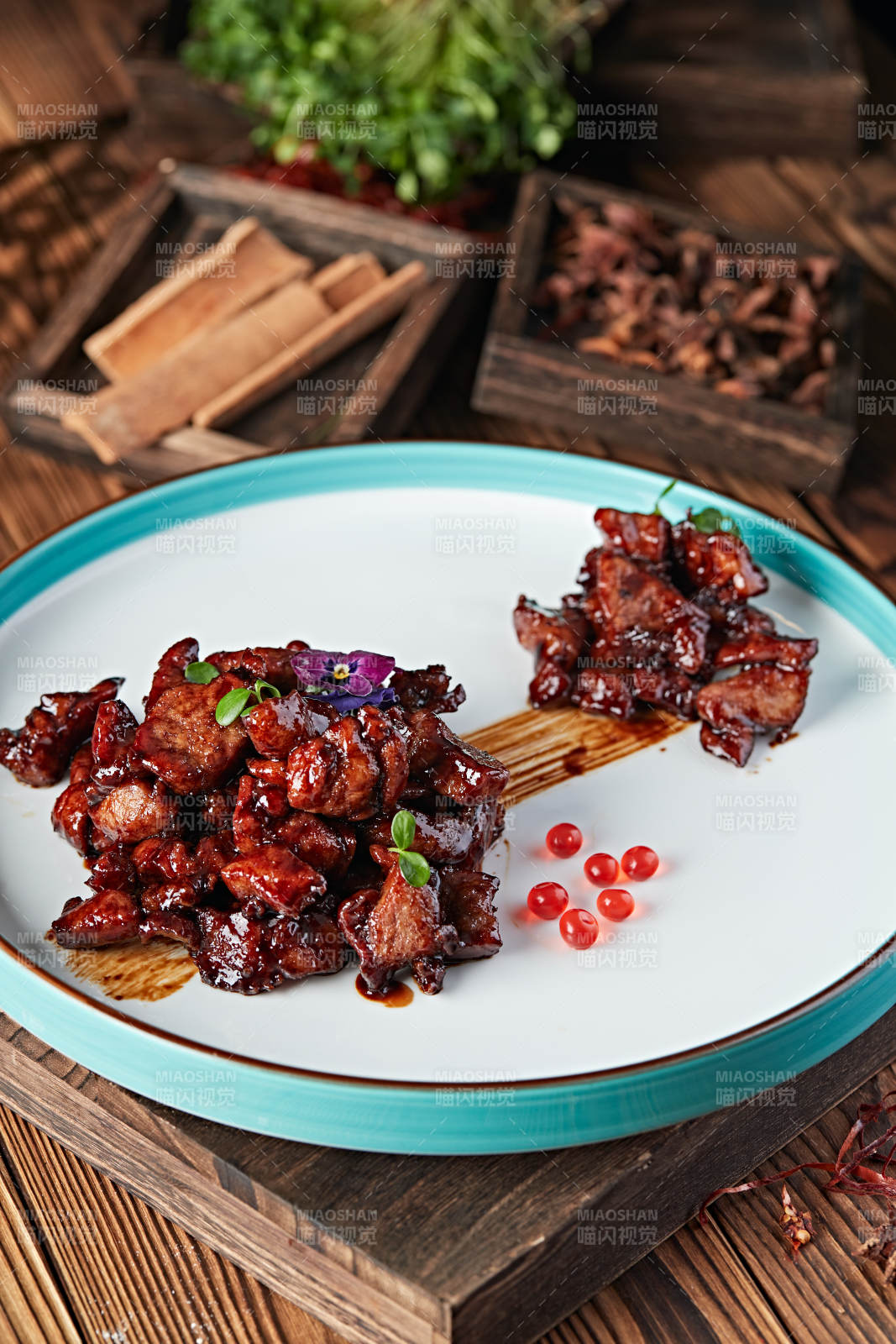 糖醋雪花肥牛粒