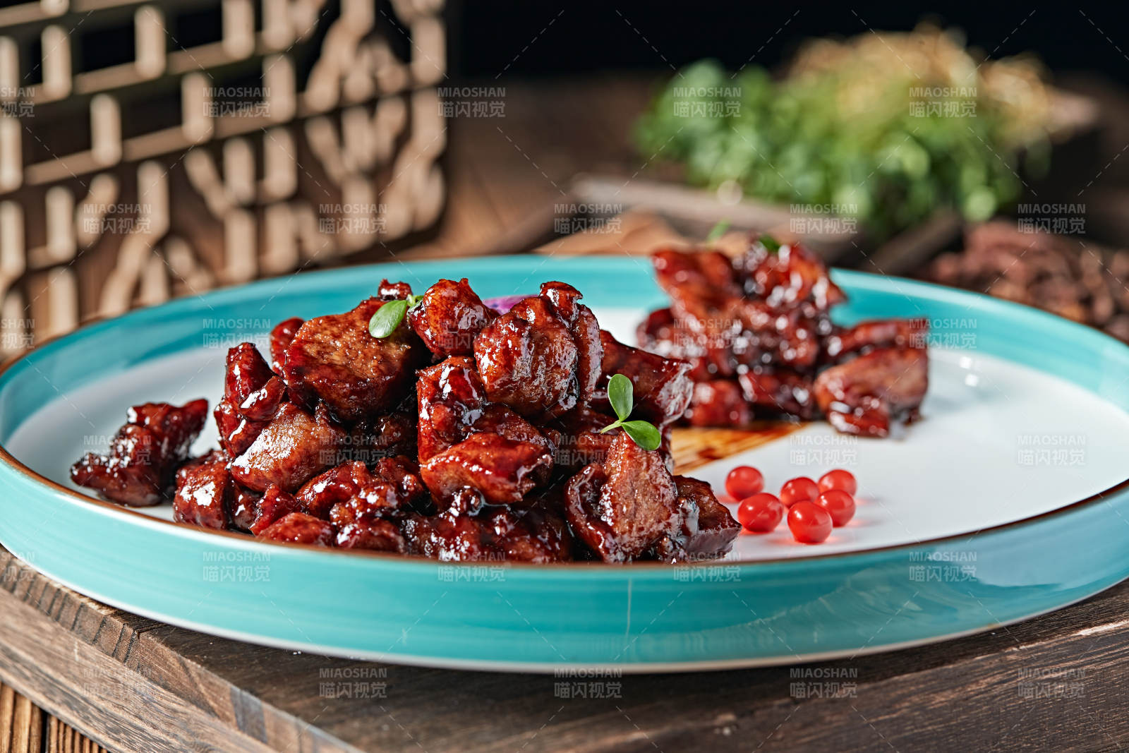 糖醋雪花肥牛粒