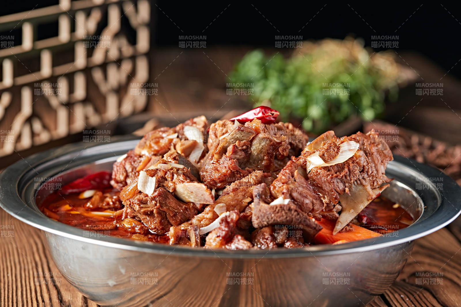 紅燜香辣羊脊骨羊蝎子