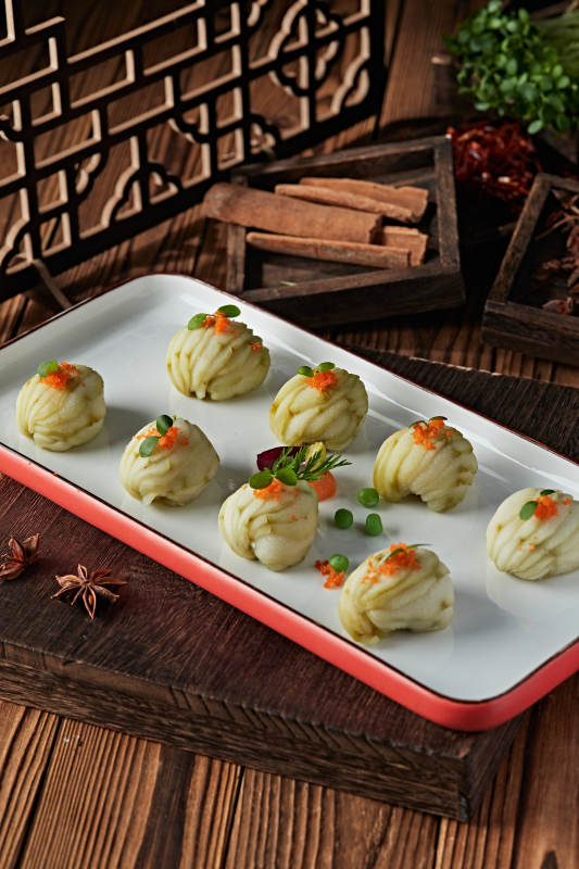 蛋黄黍米荠菜墩