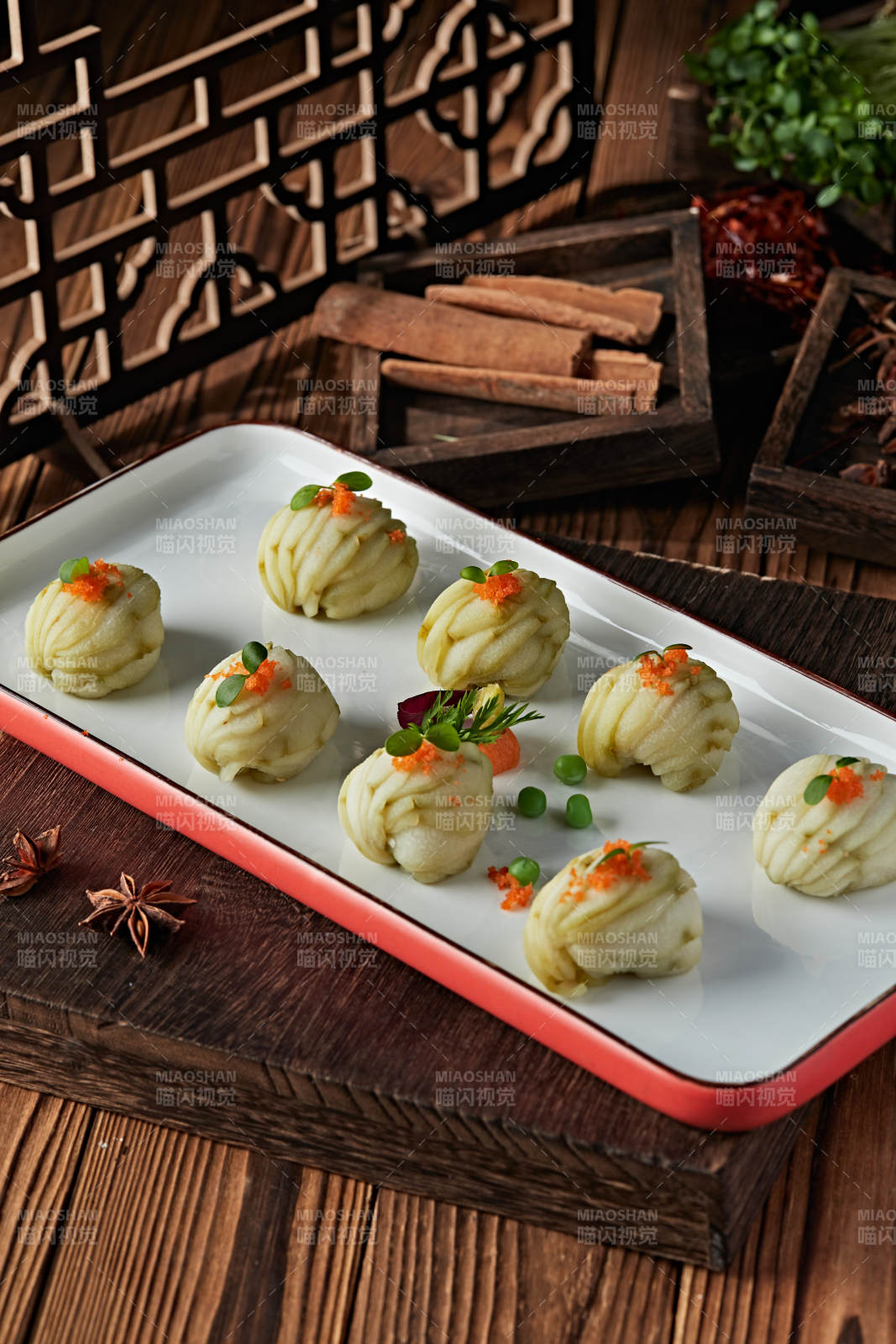 蛋黄黍米荠菜墩