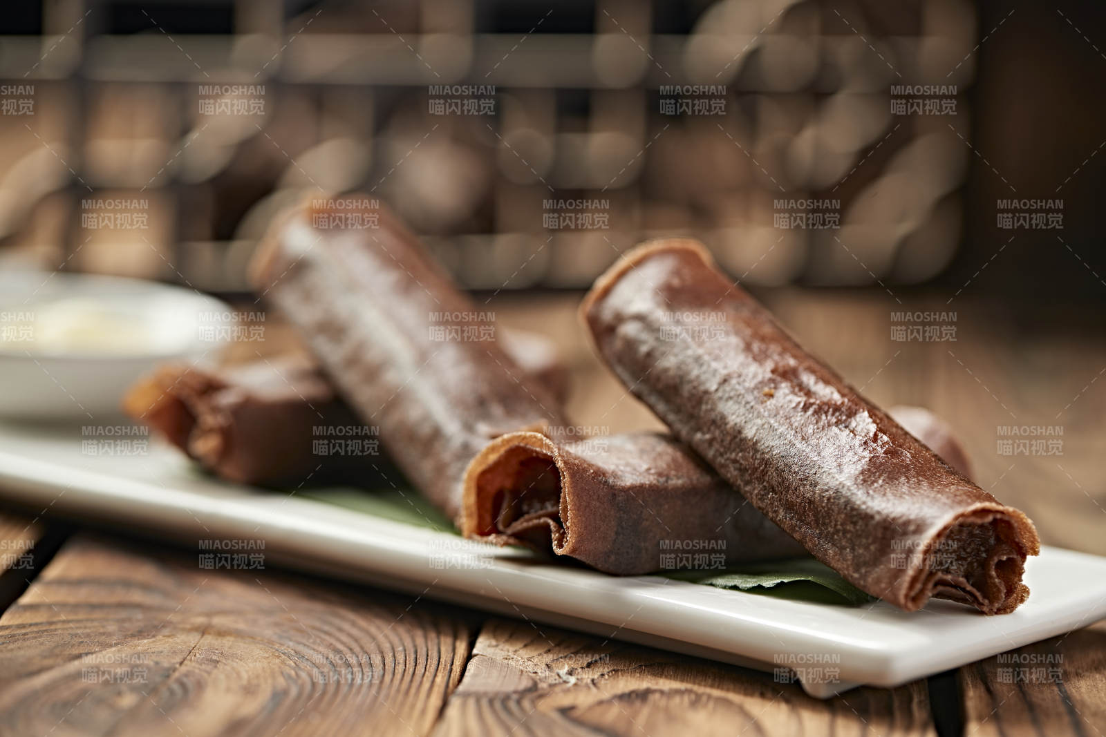 港式茶餐蝦肉脆皮春卷