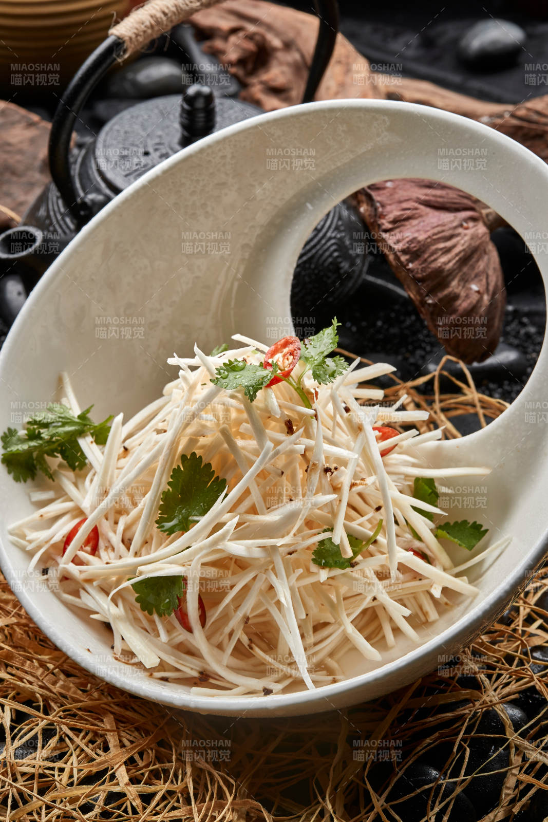 涼拌馬牙山藥絲