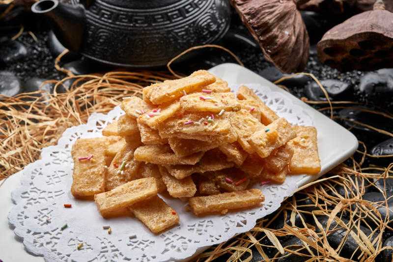 咸蛋黃焗杏鮑菇片