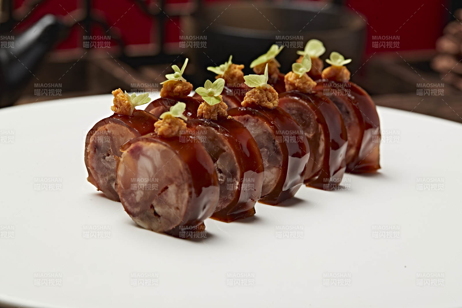 五香皮冻压肘花切片