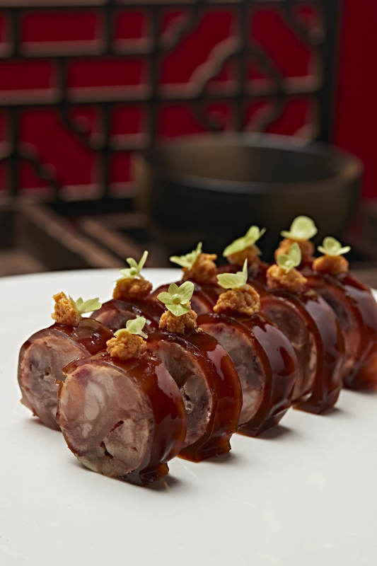 五香皮冻压肘花切片