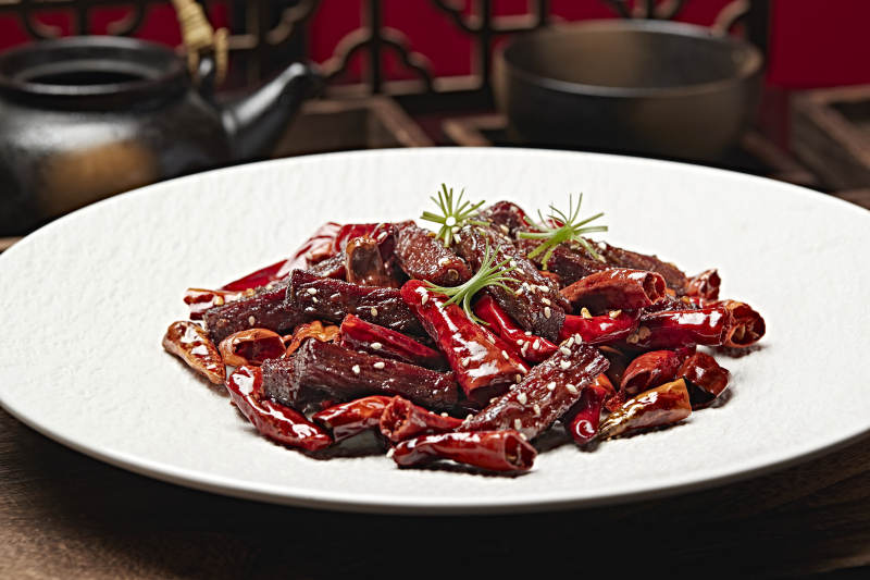 辣炒內蒙古風干牛肉干