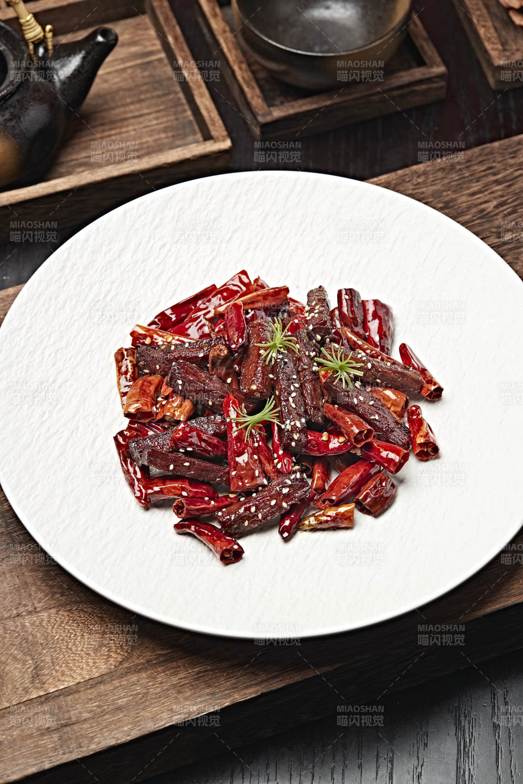 辣炒內蒙古風干牛肉干