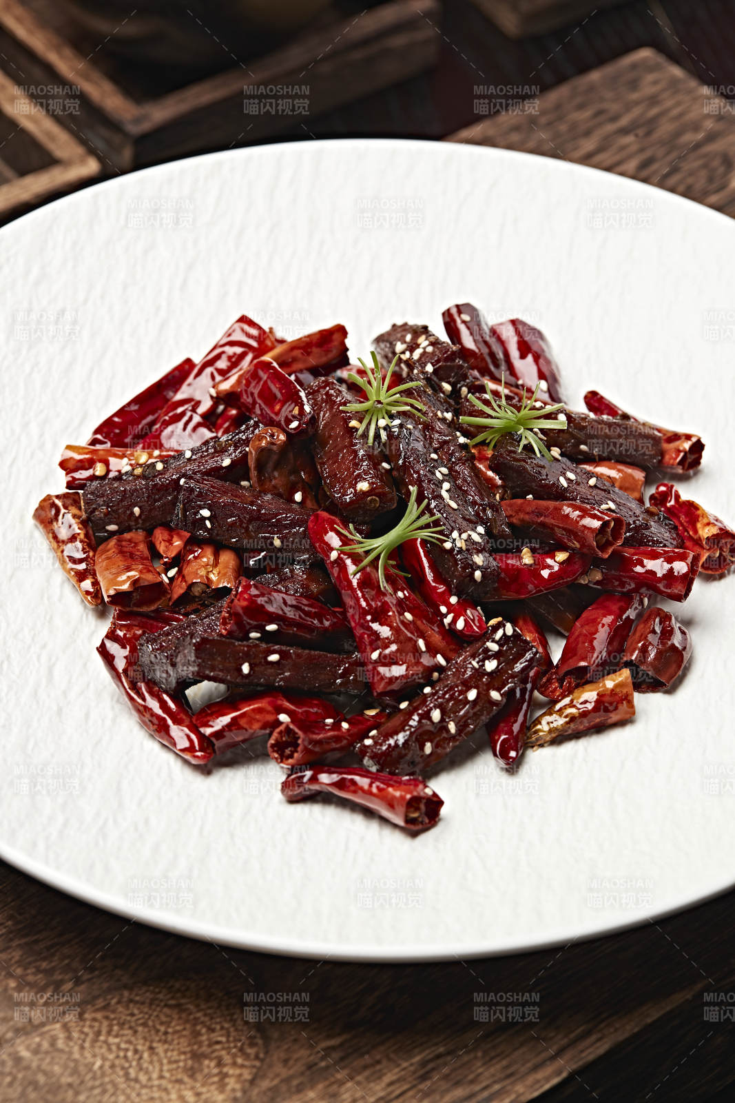 辣炒內蒙古風干牛肉干