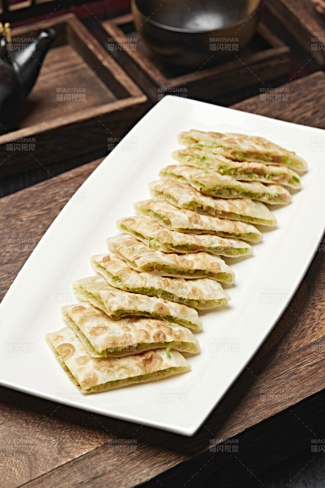 西葫芦香葱馅烙饼