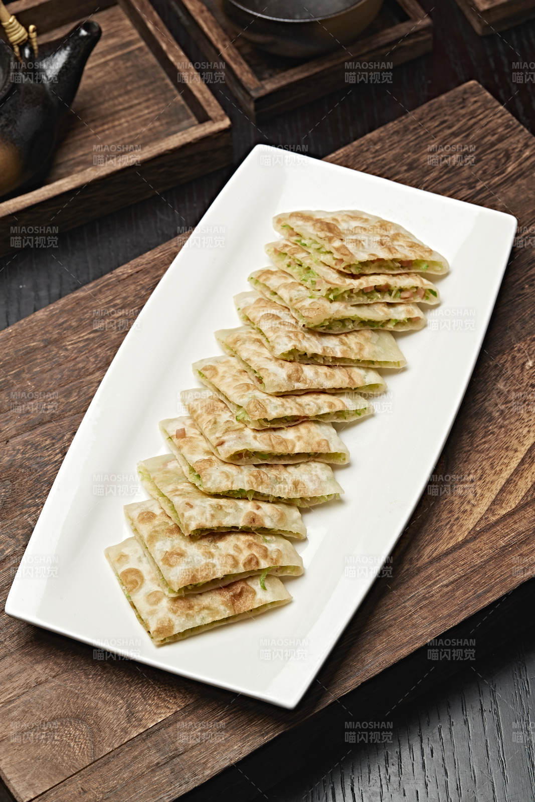 西葫蘆香蔥餡烙餅