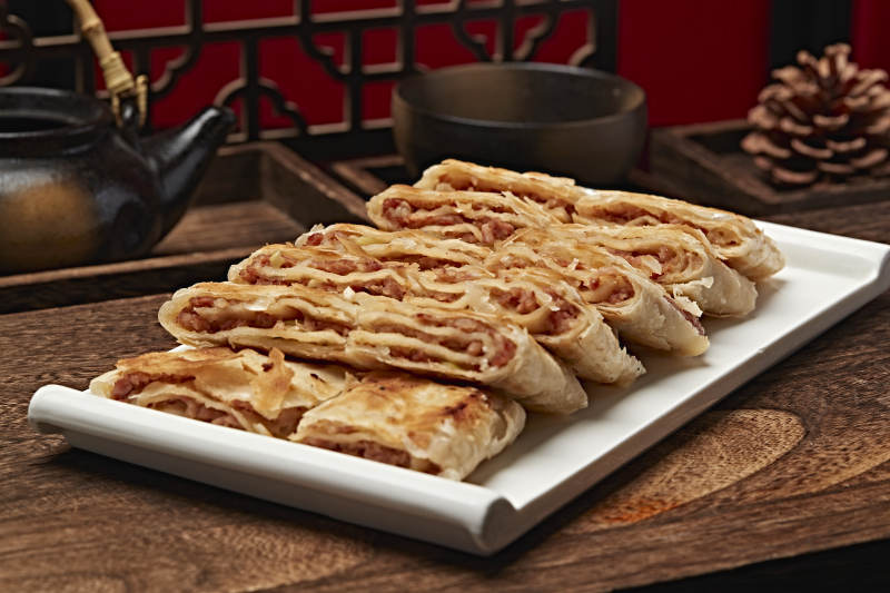 香河双层脆皮牛肉烙饼