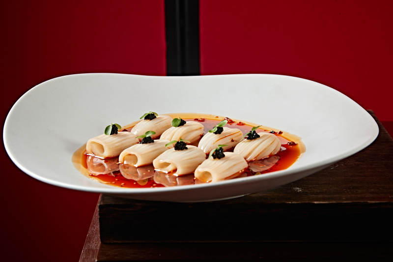 紅油香辣小墨魚身