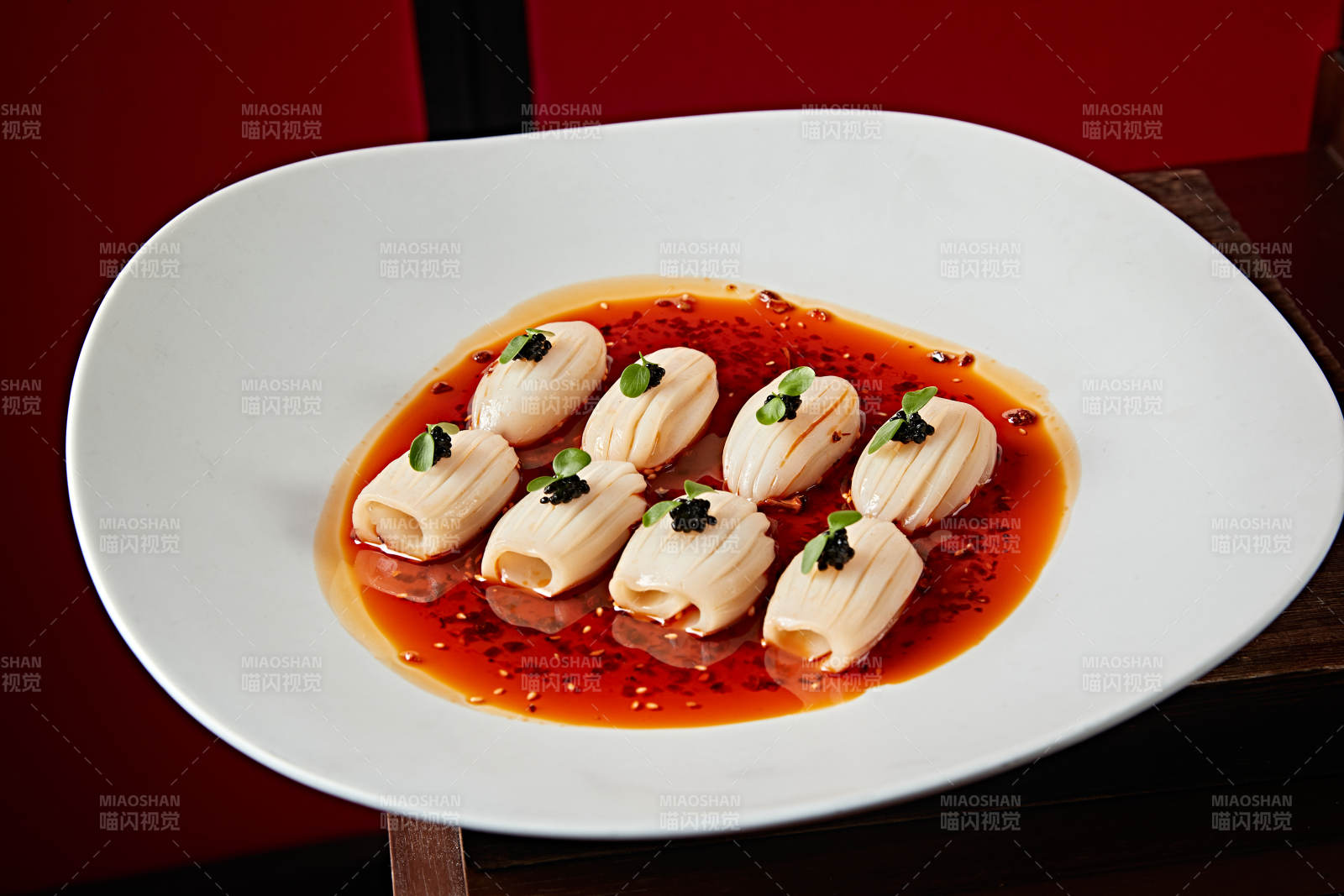 紅油香辣小墨魚身